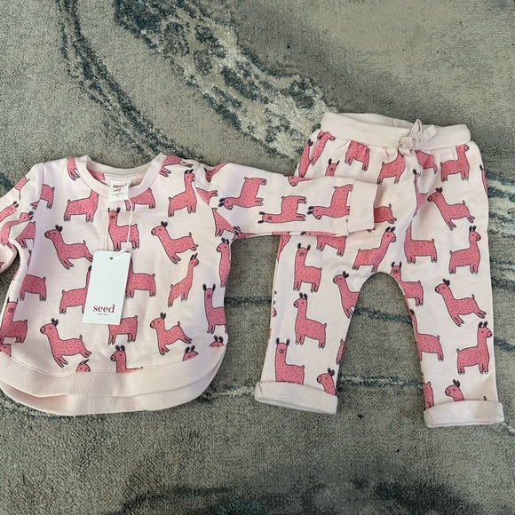 Seed. Adorable little pants and top set. NWT $88 - Picture 1 of 4